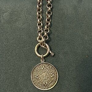 Aztec Sterling vintage silver bracelet